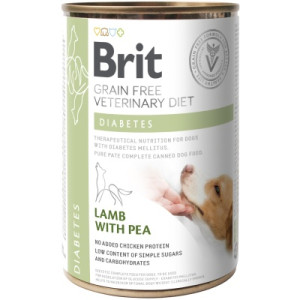 Консервы для собак Brit GF VetDiets Dog Diabetes 400 г (8595602535910)