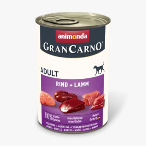 Консервы для собак Animonda GranCarno Adult Beef + Lamb 400 г (4017721827331)