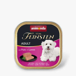 Консервы для собак Animonda Vom Feinsten Adult with Turkey + Lamb 150 г (4017721826112)