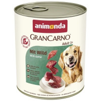 Консерви для собак Animonda GranCarno Adult with Game з дичиною 800 г (4017721824835)