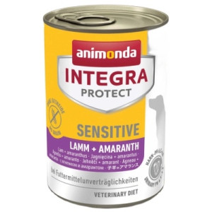 Консервы для собак Animonda Integra Protect Sensitiv Lamb + Amaranth 400 г (4017721864206)