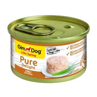 Консервы для собак GimDog Pure Delight для миниатюрных пород с курицей 85 г (4002064513140)