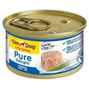 Консервы для собак GimDog Pure Delight для миниатюрных пород с тунцом 85 г (4002064513157)
