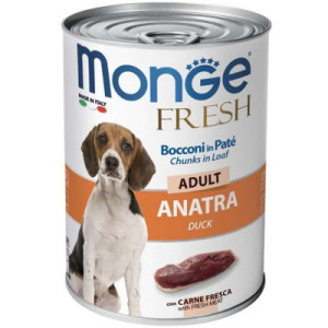 Консервы для собак Monge Dog Fresh утка 400 г (8009470014564)
