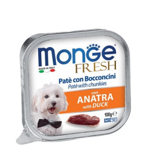 Консервы для собак Monge DOG FRESH утка 100 г (8009470013048)