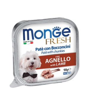 Консервы для собак Monge DOG FRESH ягненок 100 г (8009470013055)
