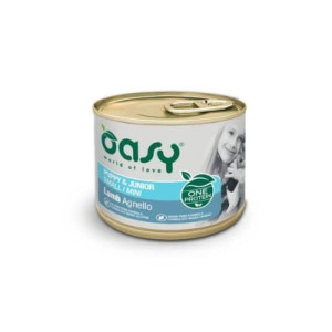 Консервы для собак OASY One Protein Formul Puppy &amp; Junior Small/Mini с ягненком 200 г (8053017344447)