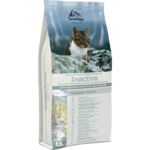Сухой корм для кошек Carpathian Pet Food Inactive 1.5 кг (4820111140923)