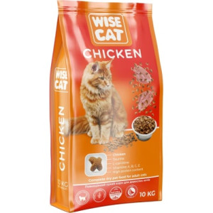 Сухой корм для кошек Wise Cat Chicken 400 г (4820111141715)
