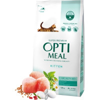 Сухой корм для кошек Optimeal для котят с вкусом курицы 1.5 кг (4820215369664)