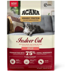 Сухой корм для кошек ACANA Highest Protein Indoor 4.5 кг (0064992723989)
