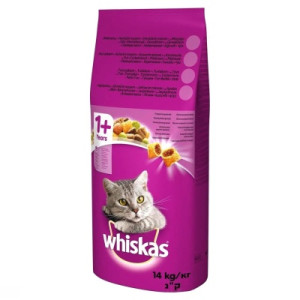 Сухой корм для кошек Whiskas с тунцом 14 кг (5900951014390)