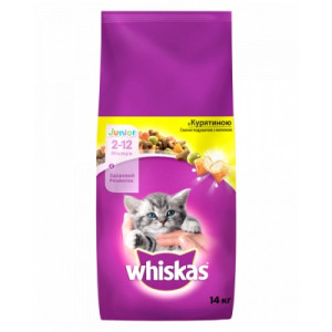 Сухой корм для кошек Whiskas с курицей для котят 14 кг (5900951014369)