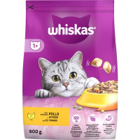 Сухой корм для кошек Whiskas с курицей 800 г (5998749144367/5900951355929)