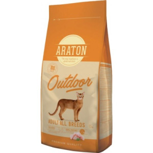 Сухой корм для кошек ARATON OUTDOOR Adult All Breeds 15 кг (ART47475)