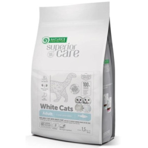 Сухий корм для кішок Nature's Protection Superior Care White Cats Grain Free Herring 1.5 кг (NPSC47630)