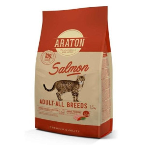Сухой корм для кошек ARATON SALMON Adult All Breeds 1.5 кг (ART47478)