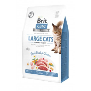 Сухой корм для кошек Brit Care Cat GF Large cats Power and Vitality 400 г (8595602540921)