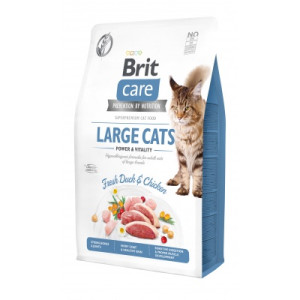 Сухой корм для кошек Brit Care Cat GF Large cats Power and Vitality 2 кг (8595602540914)