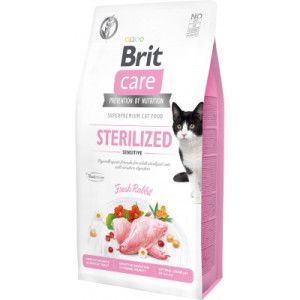 Сухой корм для кошек Brit Care Cat GF Sterilized Sensitive 7 кг (8595602540754)