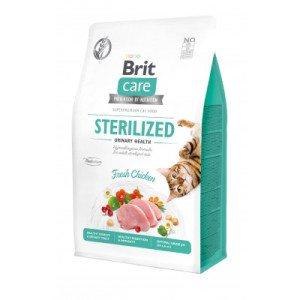 Сухой корм для кошек Brit Care Cat GF Sterilized Urinary Health 400 г (8595602540747)