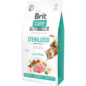 Сухой корм для кошек Brit Care Cat GF Sterilized Urinary Health 7 кг (8595602540723)