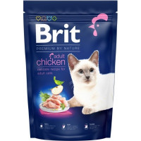 Сухий корм для кішок Brit Premium by Nature Cat Adult Chicken 300 г (8595602552962)