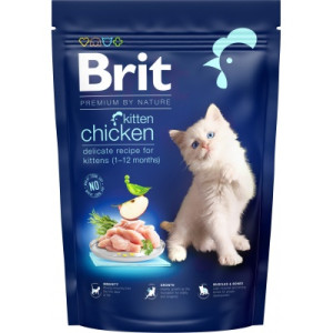 Сухой корм для кошек Brit Premium by Nature Cat Kitten 800 г (8595602553037)