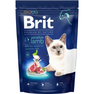 Сухой корм для кошек Brit Premium by Nature Cat Sensitive 1.5 кг (8595602553181)