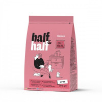 Сухий корм для кішок Half&Half для кошенят з яловичиною 300 г (4820261920925)