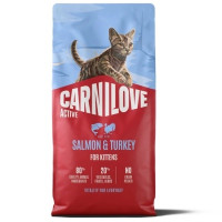 Сухий корм для кішок Carnilove Active Salmon & Turkey Kitten 6 кг (8595602581511)