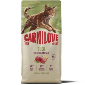 Сухой корм для кошек Carnilove True Fresh Duck Sterilised 6 кг (8595602582372)
