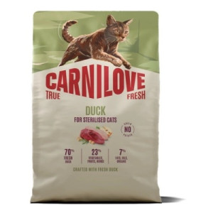 Сухой корм для кошек Carnilove True Fresh Duck Sterilised 2 кг (8595602582365)