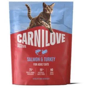 Сухий корм для кішок Carnilove Active Salmon &amp; Turkey 400 г (8595602581573)