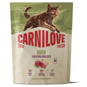 Сухой корм для кошек Carnilove True Fresh Duck Sterilised 400 г (8595602582334)