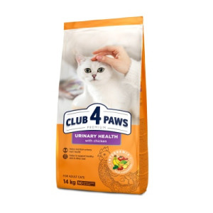 Сухой корм для кошек Club 4 Paws Премиум. Поддержка здоровья мочевыделительной системы 14 кг (4820083909375)