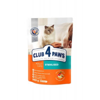 Сухой корм для кошек Club 4 Paws Премиум. Для стерилизованных 300 г (4820083909252)
