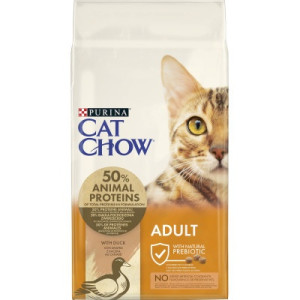 Сухий корм для кішок Purina Cat Chow Adult з качкою 15 кг (7613035394889)