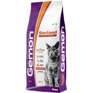 Сухий корм для кішок Gemon Cat Sterilised з індичкою 7 кг (8009470297288)