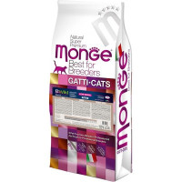 Сухой корм для кошек Monge Cat Bwild Low Grain Kitten Мясо гусака 10 кг (8009470005180)