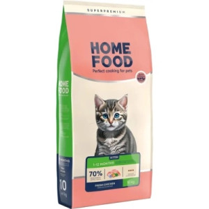 Сухий корм для кішок Home Food KITTEN Fresh Chicken 400 г (4820290090040)