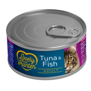 Консервы для кошек Lovely Hunter Adult cats Tuna &amp; Fish 85 г (LHU45469)