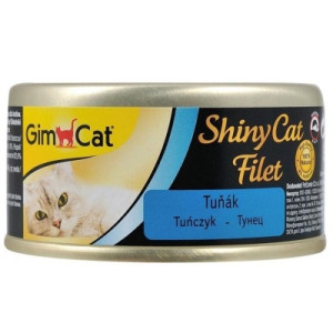 Консервы для кошек GimCat Shiny Cat Filet с тунцом 70 г (4002064413815)