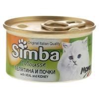 Консервы для кошек Simba Cat Wet телятина 85 г (8009470009409)