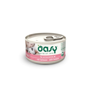 Консервы для кошек OASY Лосось 85 г (8053017342856)