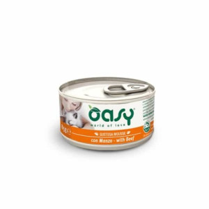 Консервы для кошек OASY Говядина 85 г (8053017342795)