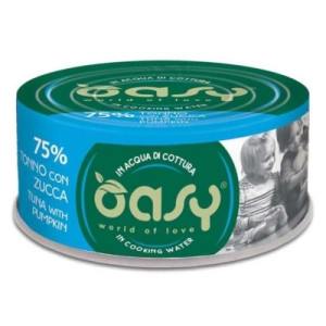 Консервы для кошек OASY Wet More Love с тунцом и анчоусами 70 г (8054329511411)