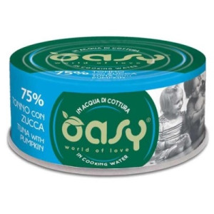 Консервы для кошек OASY Wet More Love с тунцом и тыквой 70 г (8053017349800)