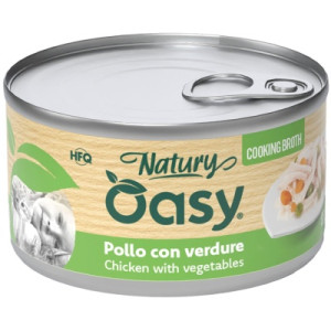 Консервы для кошек OASY Wet Natury с курицей и овощами 85 г (8054329514658)
