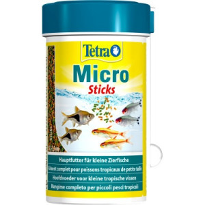 Корм для рыб Tetra Micro Sticks микропалочки 100 мл (4004218277526)